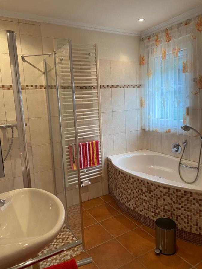 Ferienwohnung Blick Ins Gruene ヴィンターベルク エクステリア 写真